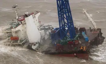Dozens missing in shipwreck during South China Sea typhoon