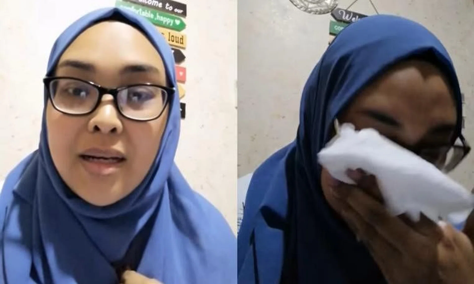 In a video lasting over two minutes on Facebook, Dr Nurul Ain Latif asked people to be “more sensitive” to the ongoing situation.