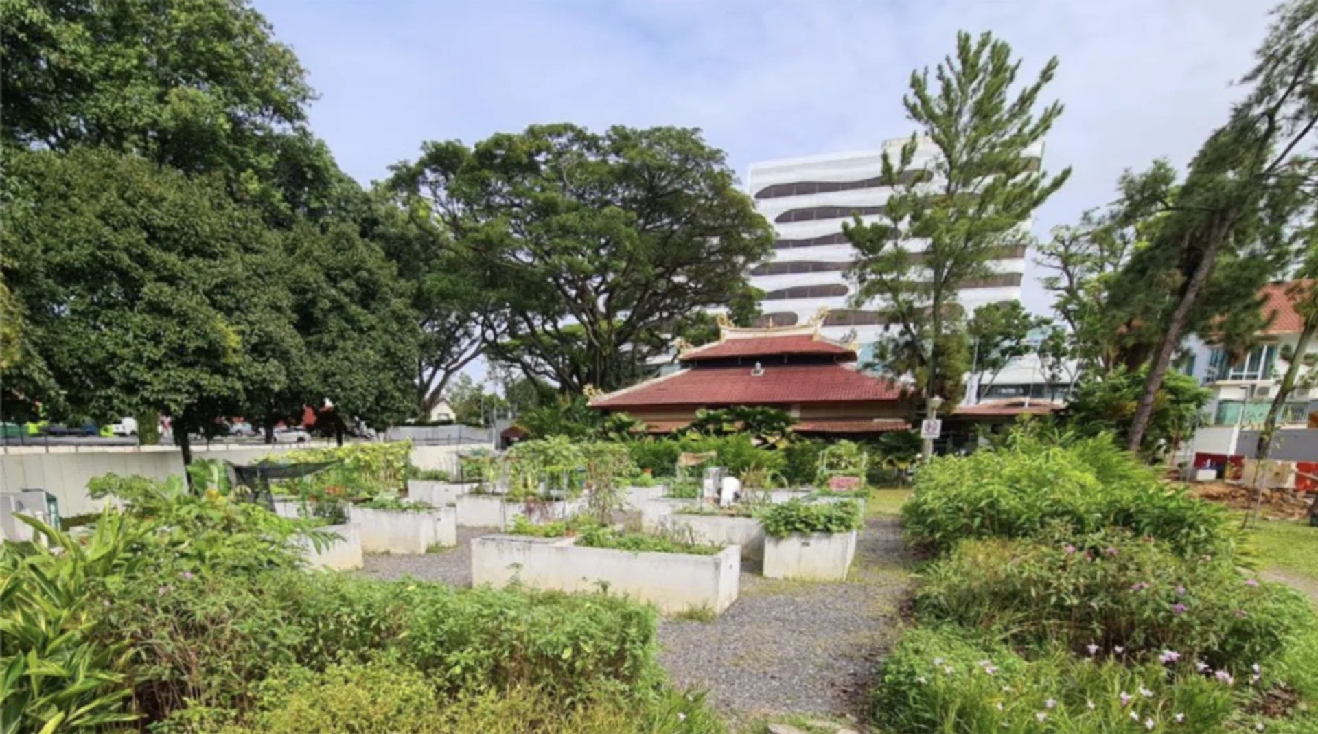 Application for the gardening plots can be done via AXS.