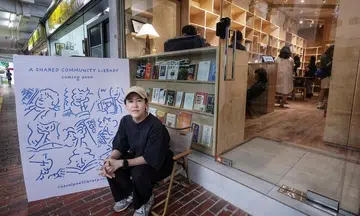 Casual Poet Library stops lending books a day after it opens