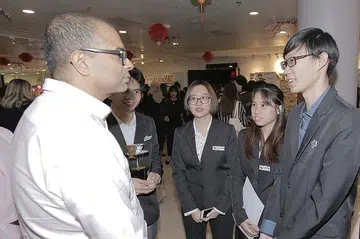 Poly students string together tale of Total Defence