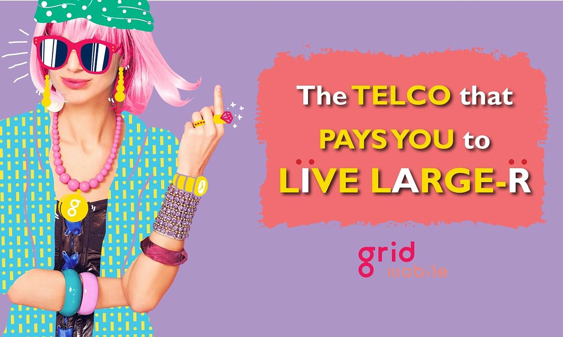 Grid Mobile is aimed at millennials, offers additional mobile data and no-contract plans. 