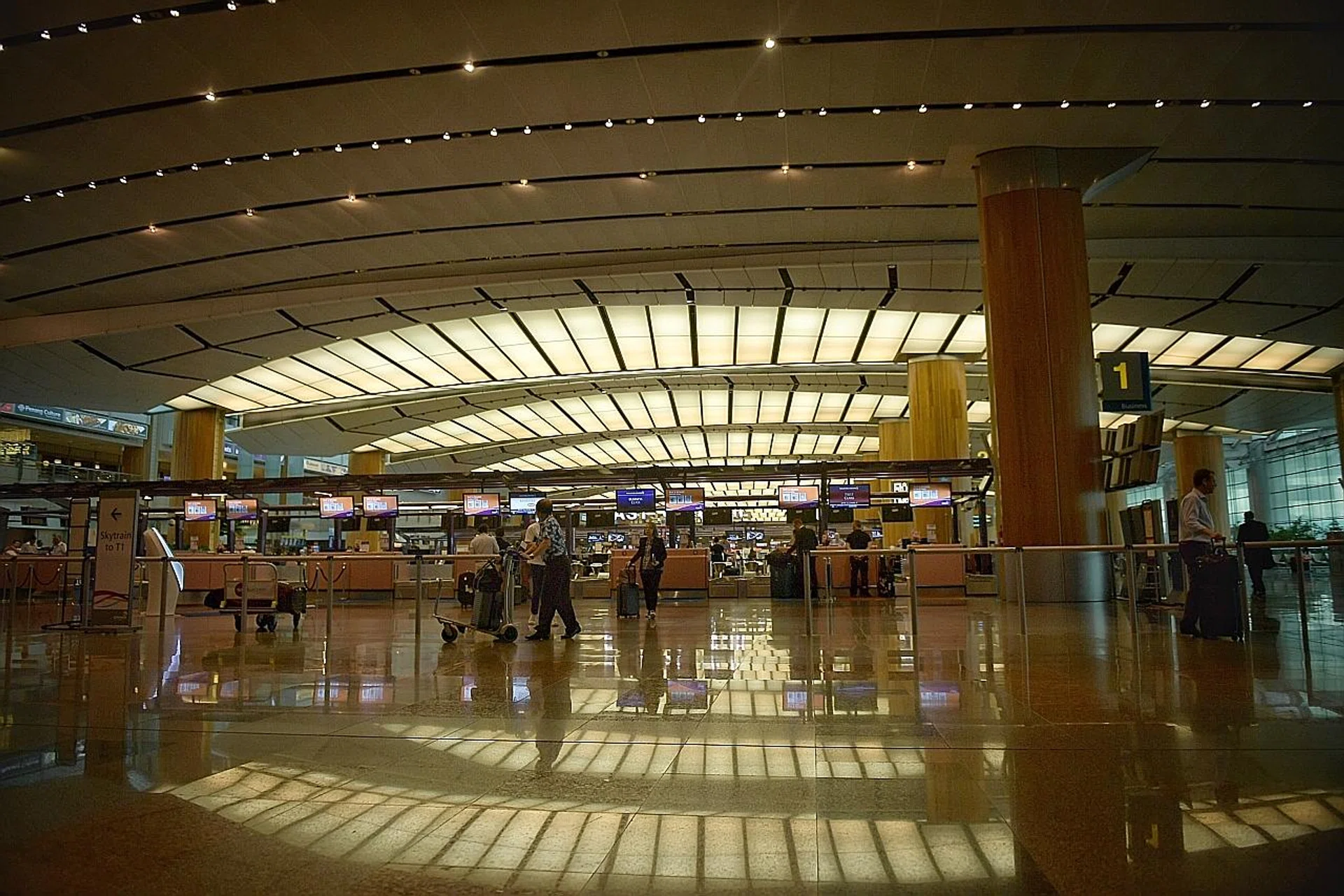The facelift for Changi Airport's Terminal 2 is expected to include more self-service facilities.