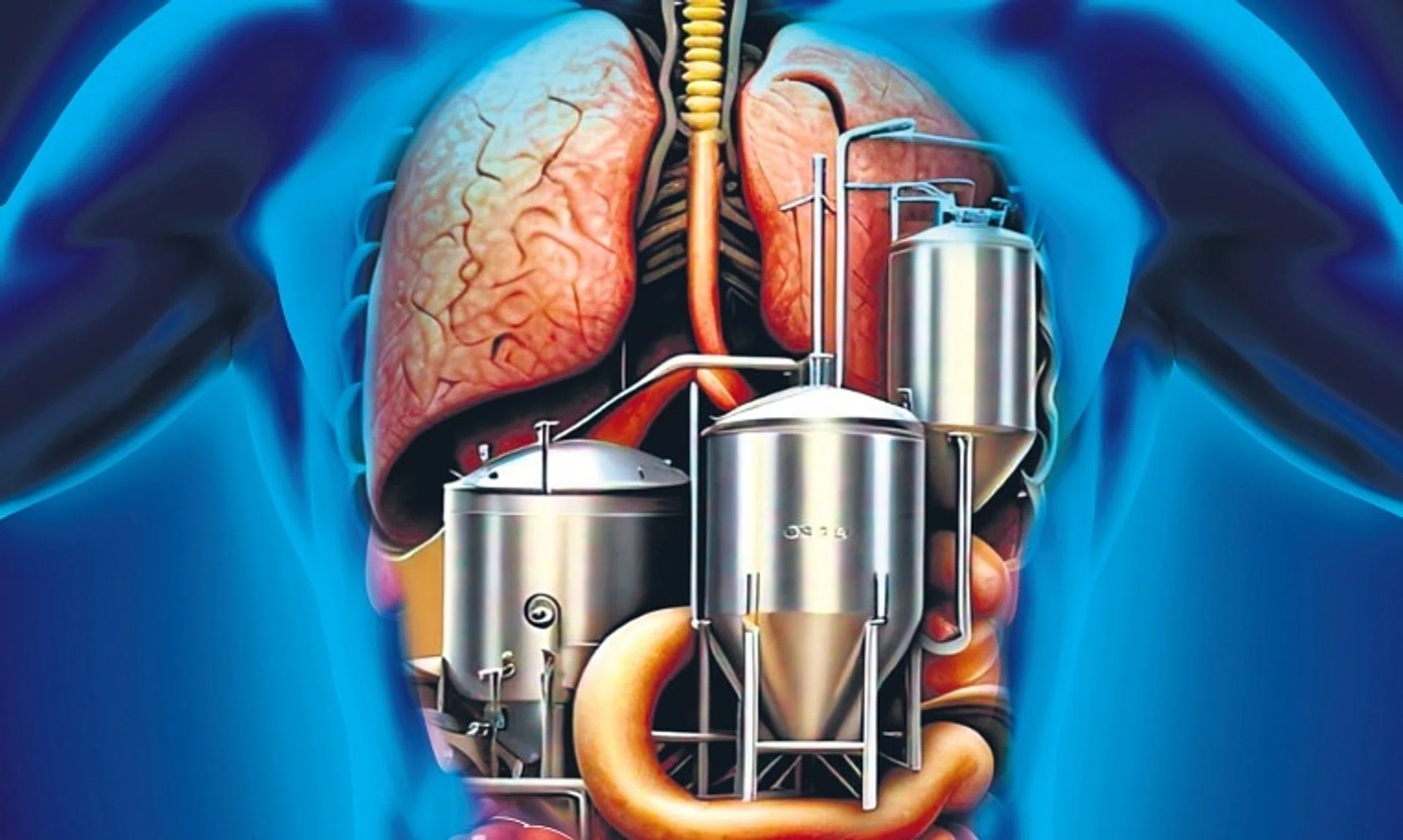 Auto-brewery syndrome is an extremely rare condition where bacteria and fungi in the gastrointestinal tract turn the carbohydrates in everyday foods into alcohol.