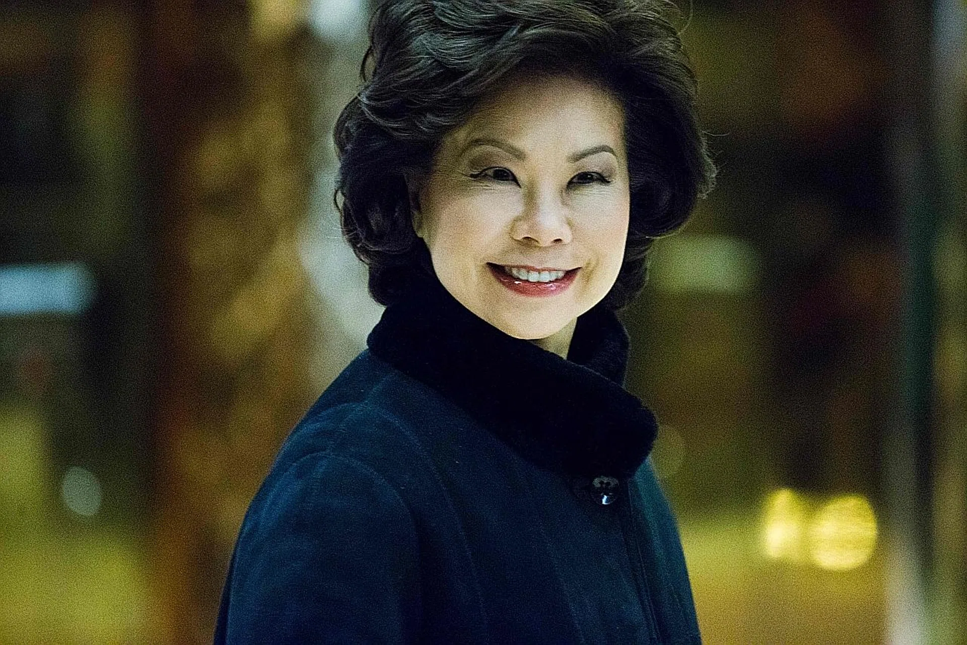  Elaine Chao, 63 
Transportation Secretary 
