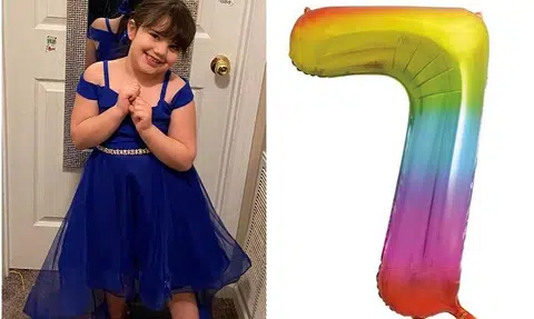 US girl, 7, killed by her birthday party balloon