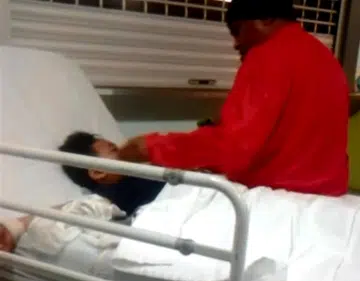 Dad of boy strapped to hospital bed in viral video misses his 'old' son