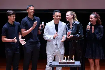 '60 years old? You don't seem to age lah, Fandi'