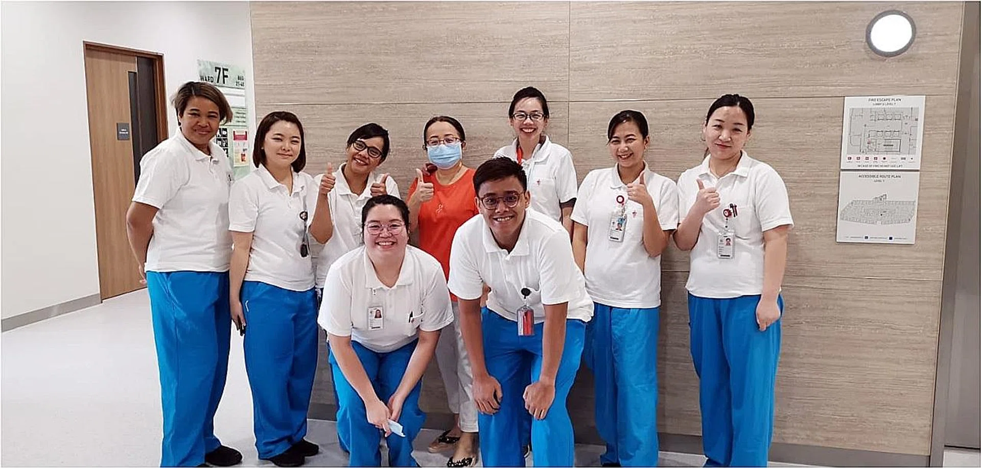 Mrs Zhang has recovered and her husband was not infected, but her son is being treated at the National Centre for Infectious Diseases. 