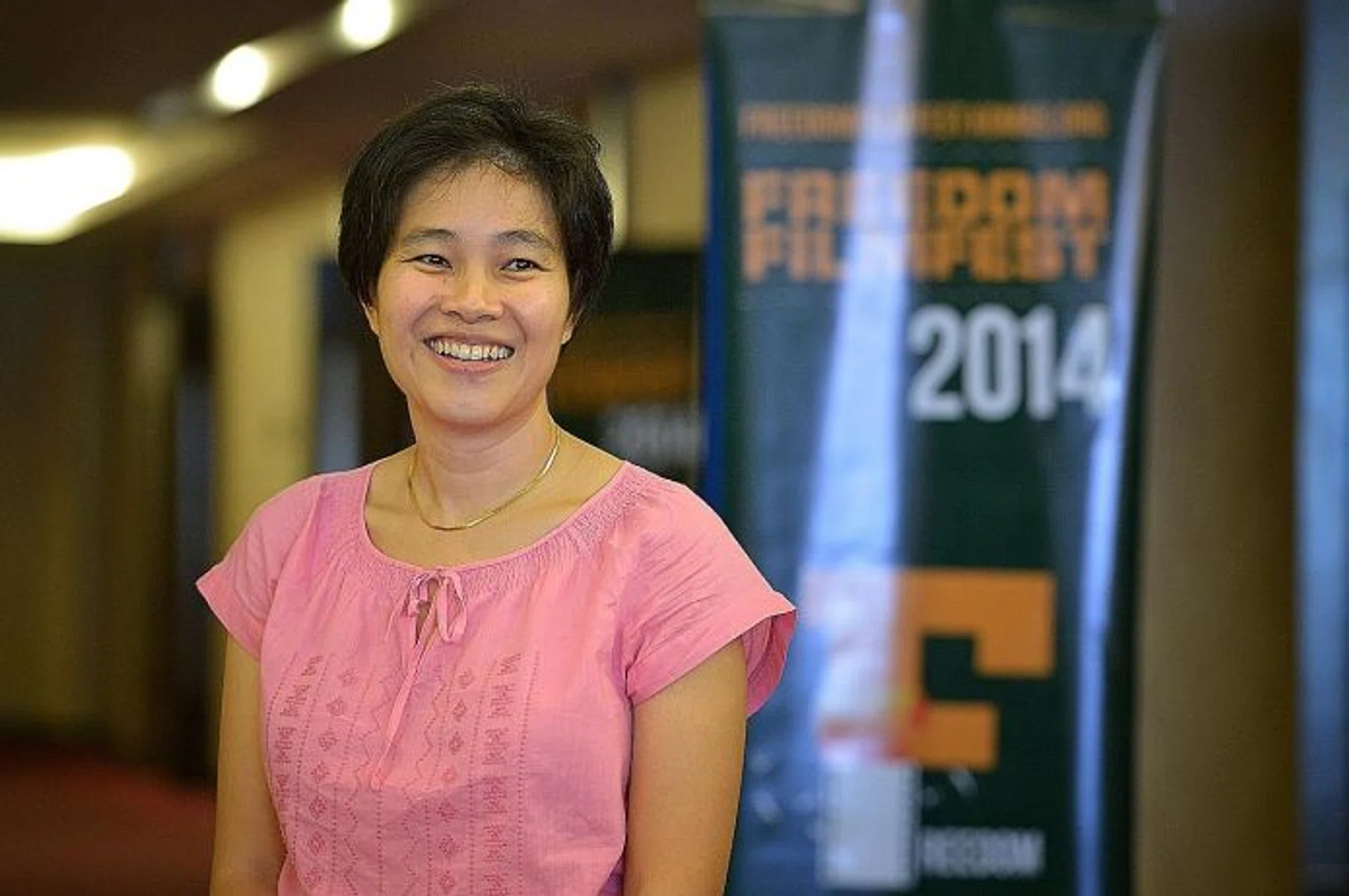 FOR ART: Ventriloquist Victor Khoo was part of the film by Tan Pin Pin (above).