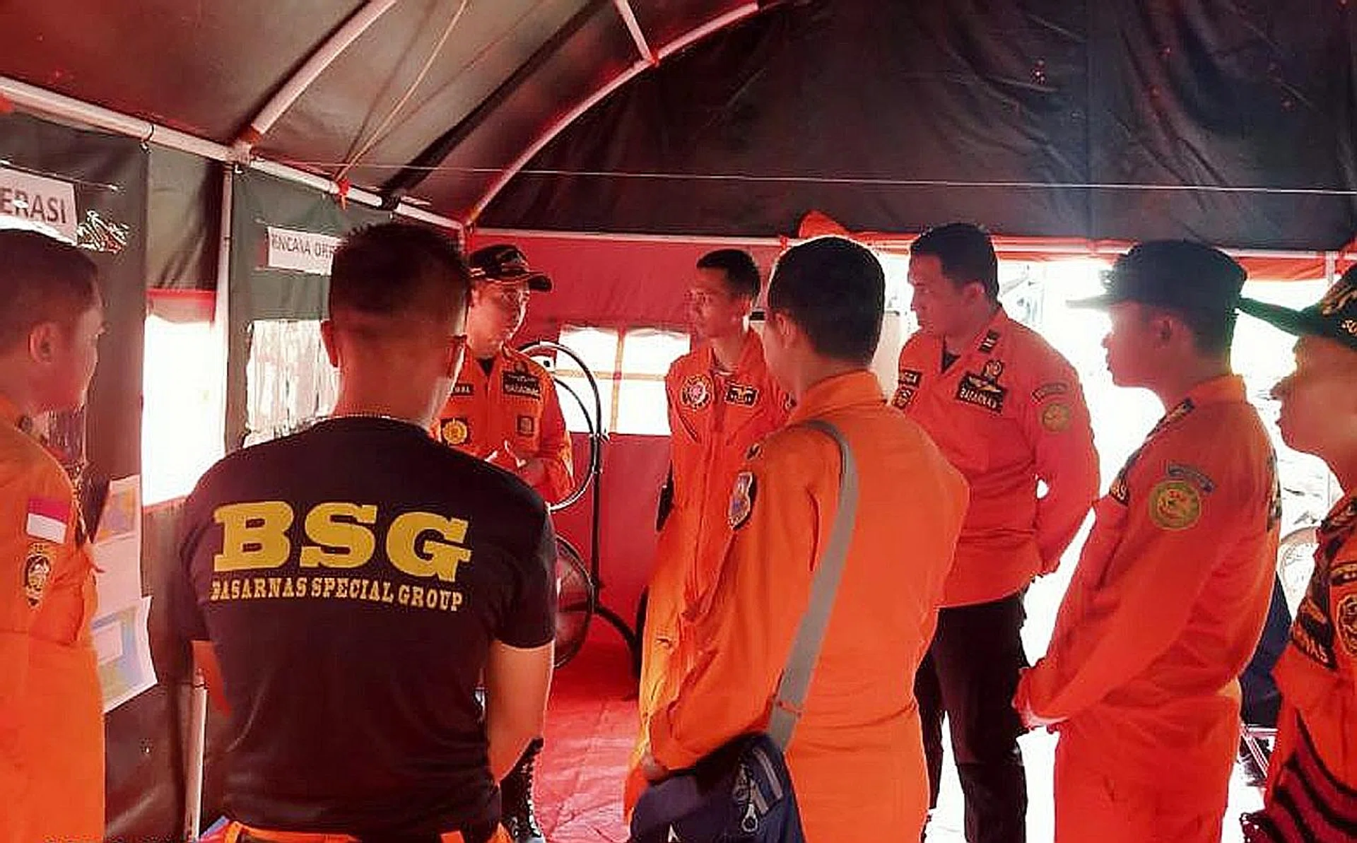 Indonesia's search and rescue agency Basarnas has been conducting search operations. 