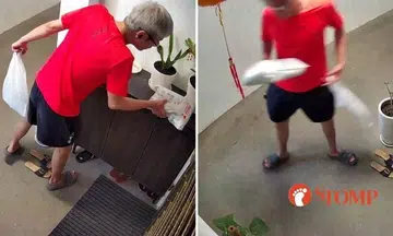 Shopee delivers parcel but 'white-haired' man steals it