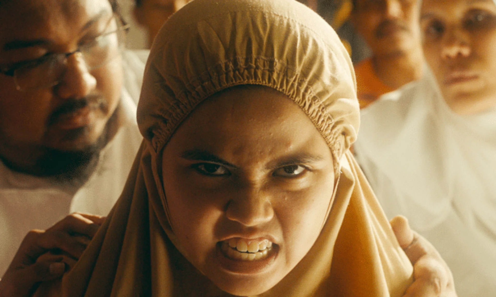 Malaysian movie Tiger Stripes, starring Zafreen Zairizal (centre).