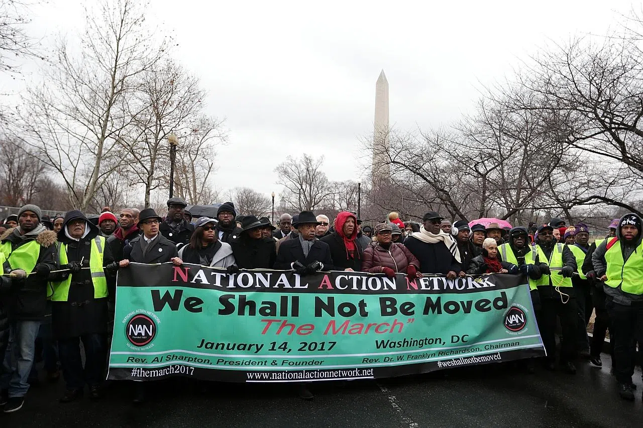US protesters rally, vow to defend civil rights | The New Paper