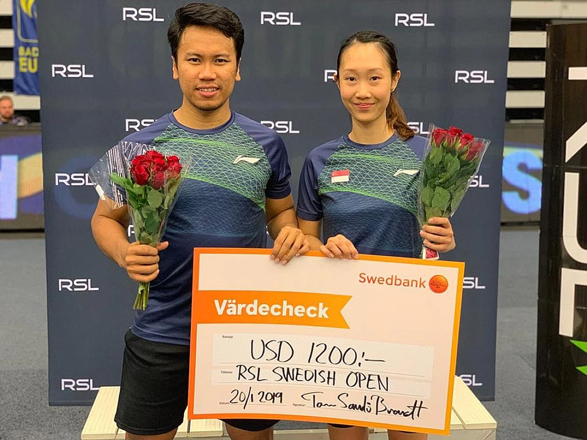 Danny Bawa Chrisnanta and Tan Wei Han