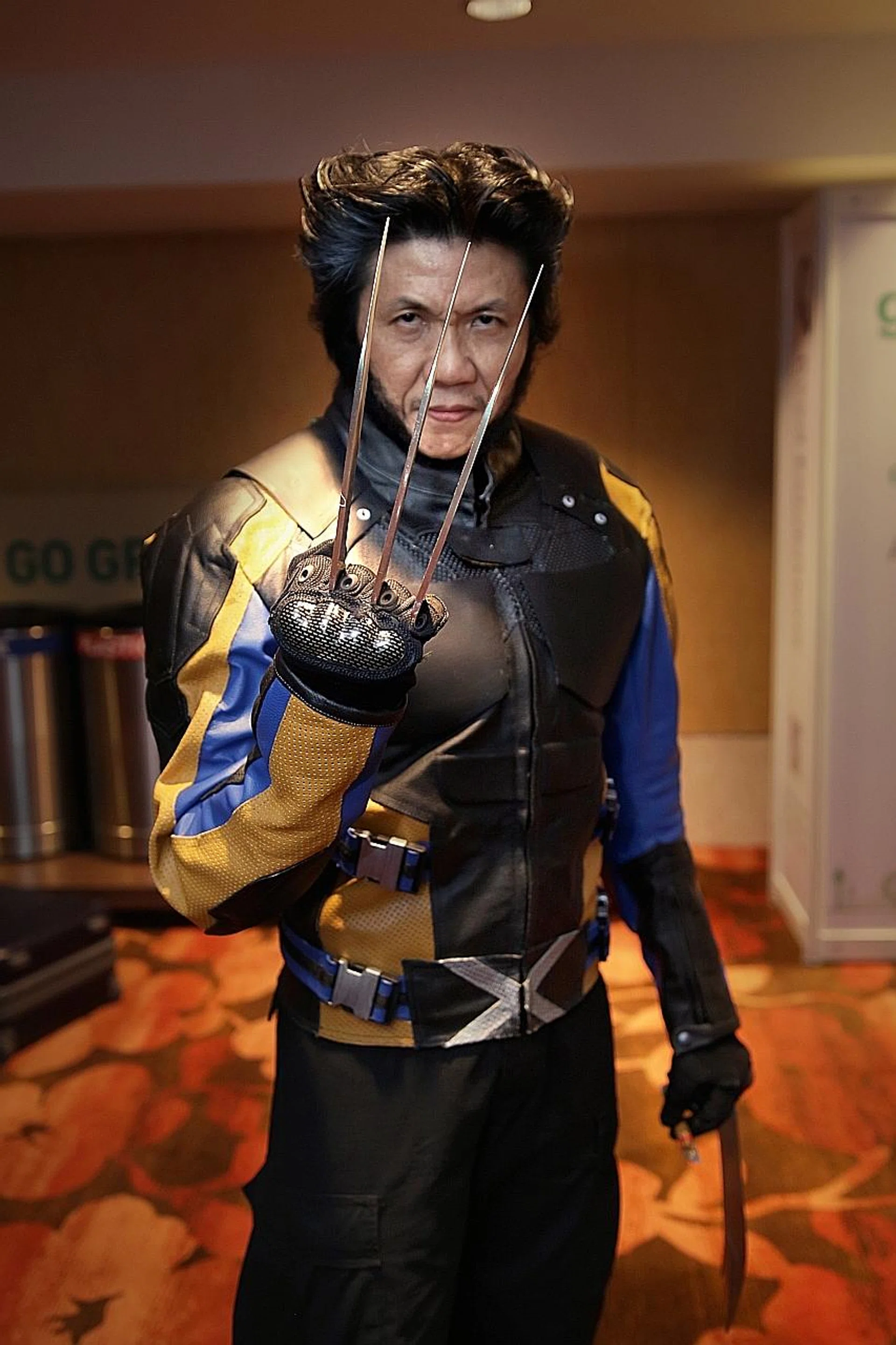 Mr Rocky Go has cosplayed different versions of Wolverine over the years. 