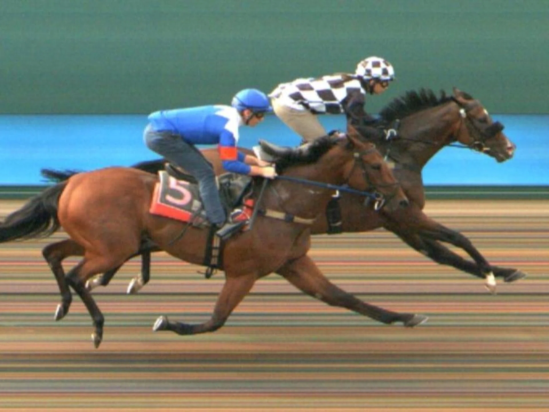 The Tim Fitzsimmons-trained Ravalli (Ryan Curatolo) is barely tested as he runs a close second to Super Bowl (Jerlyn Seow) at the July 4 barrier trials.
