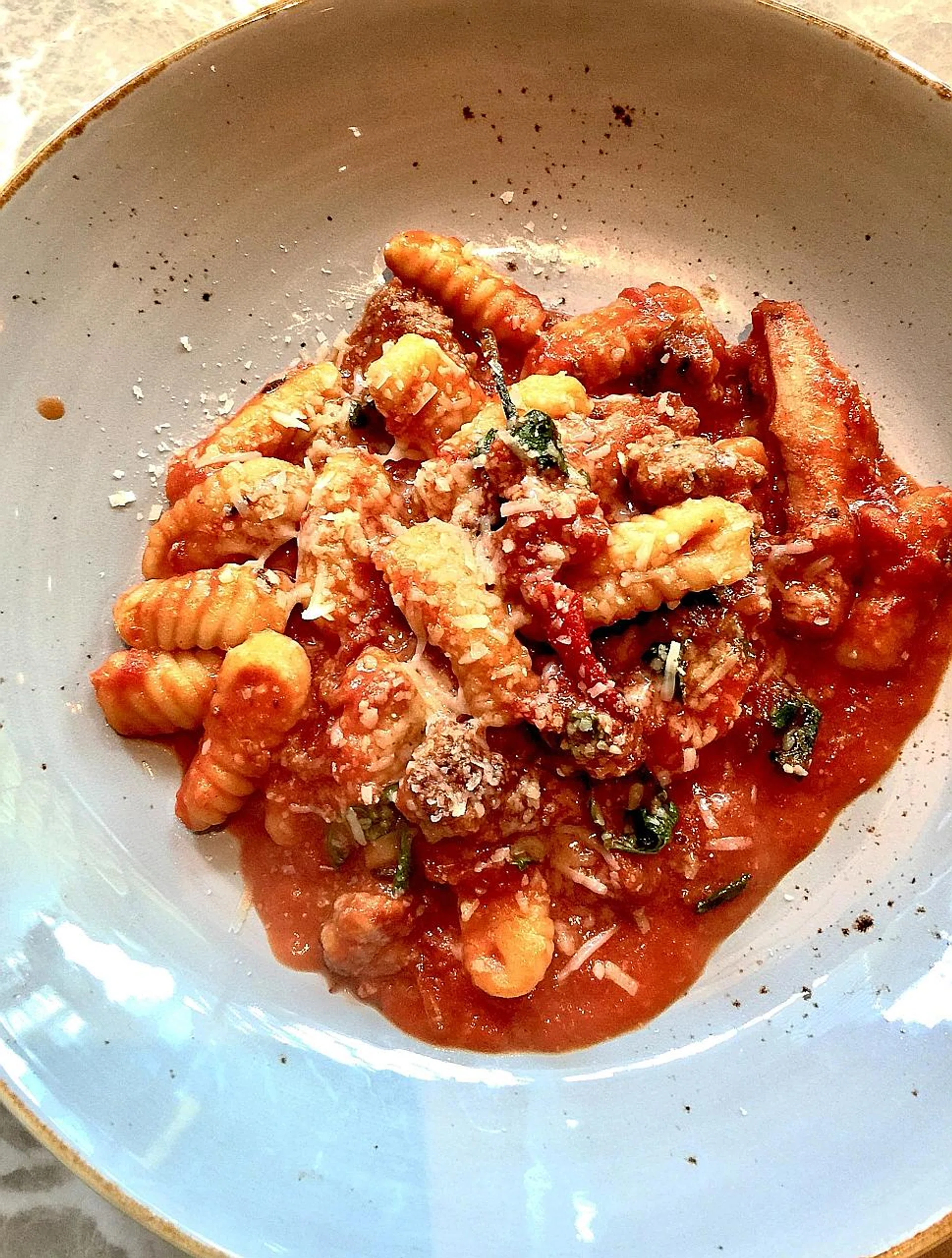 Octopus and Pork Sausage.