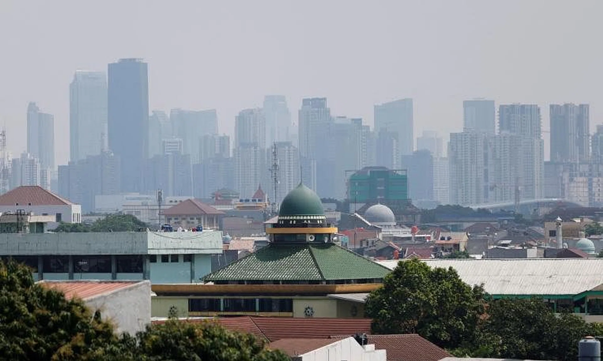 Jakarta, which has a population of over 10 million, registers unhealthy air pollution levels nearly every day, according to IQAir.