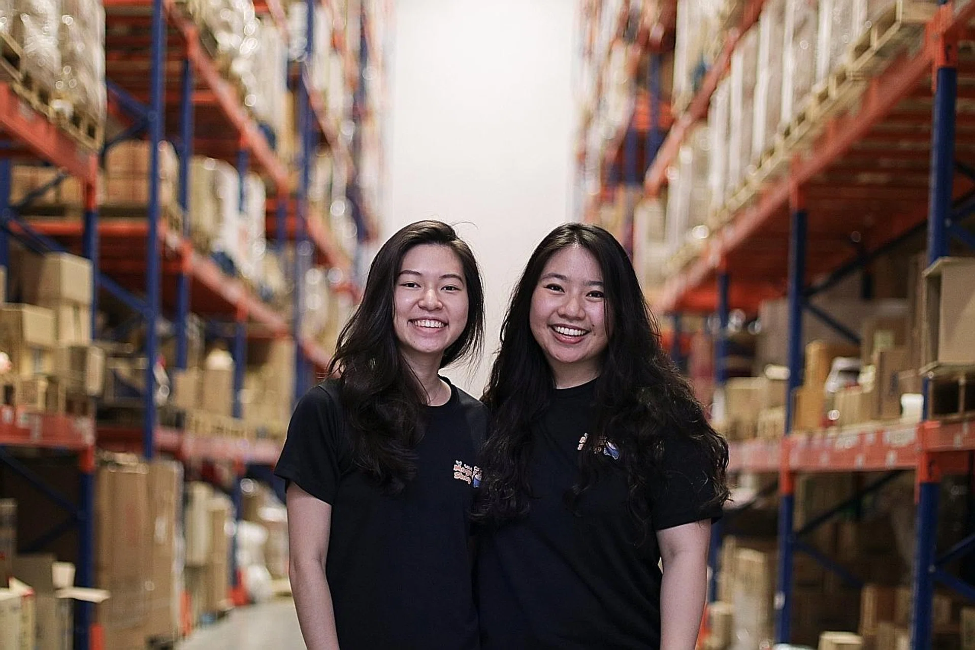 (From left) Ms Rebecca Kwan and Ms Lavender Chia, the founders of MoguShop. Its offerings include Japanese treats and Christmas hampers.