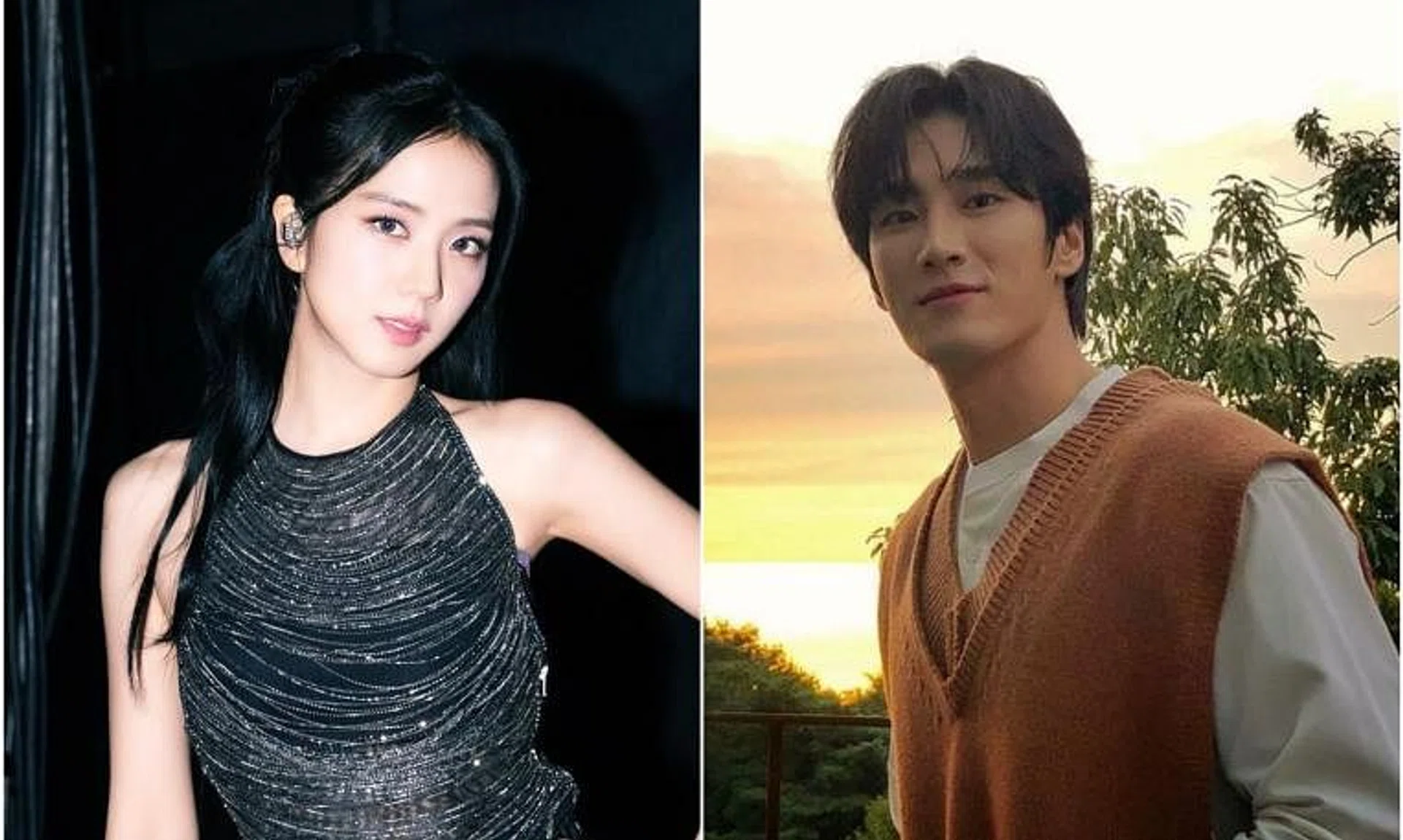 Blackpink singer Jisoo (left) and South Korean actor Ahn Bo-hyun's agencies confirmed that they are dating.
