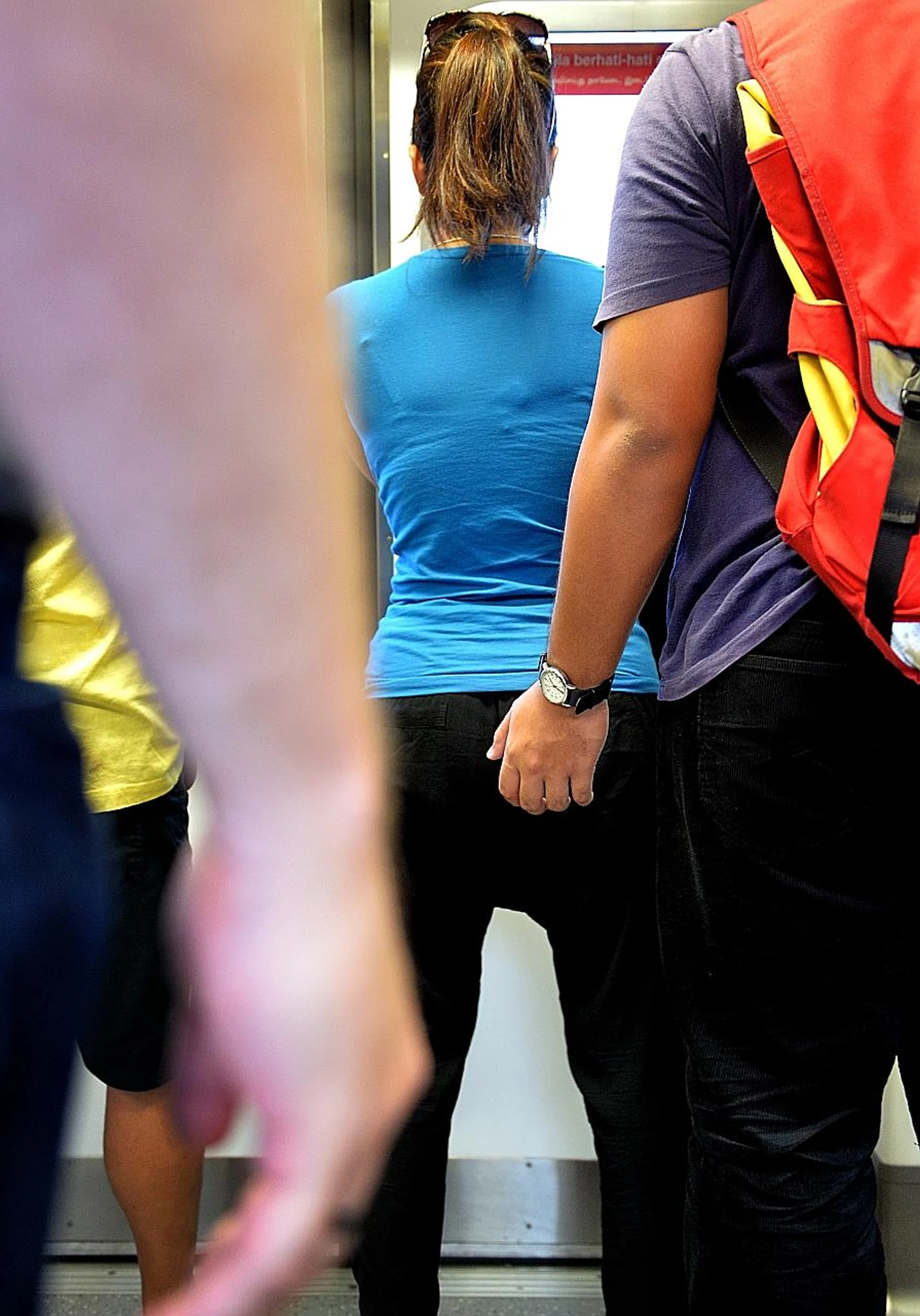 A molest victim might experience anxiety attacks and nightmares. 