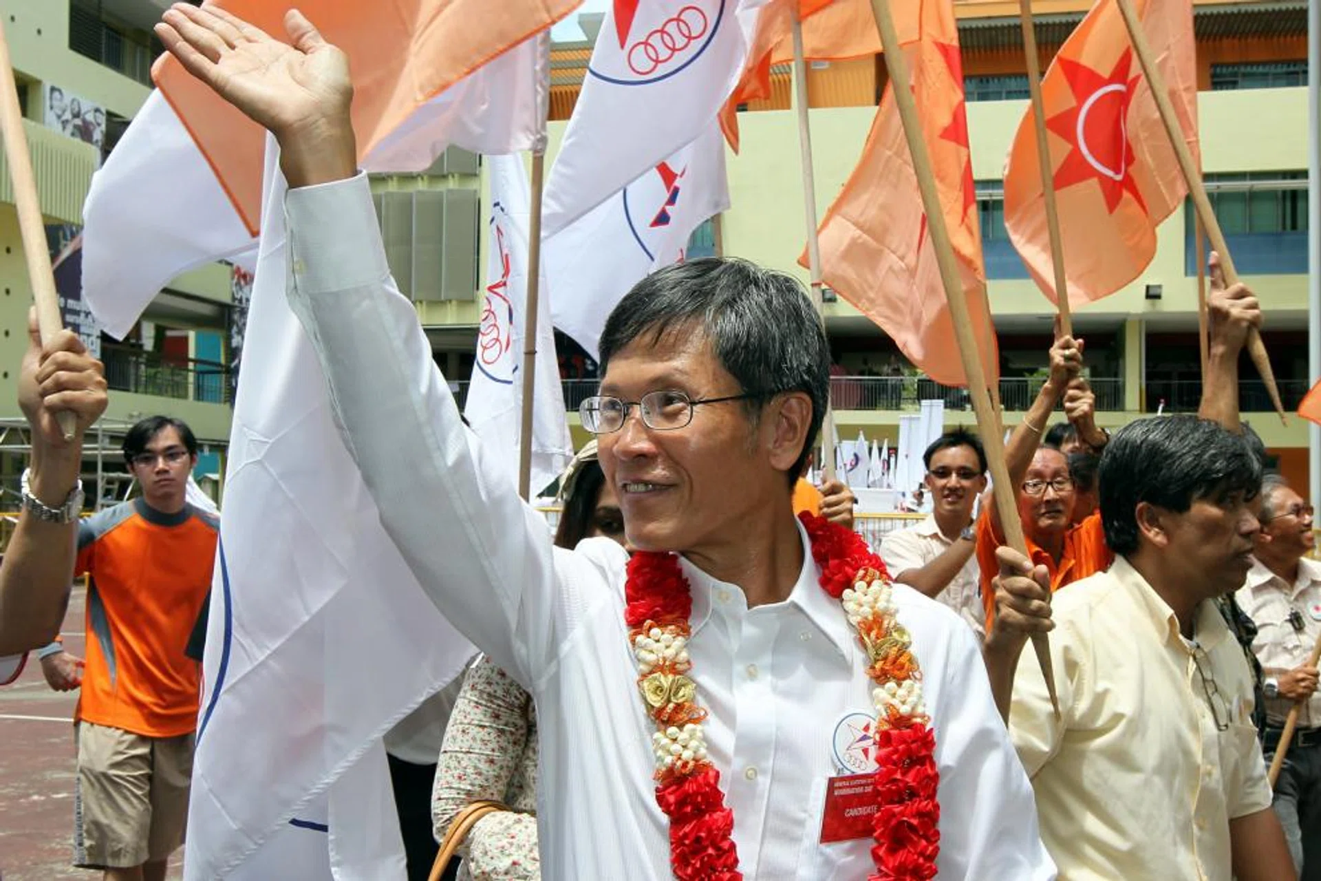 Mr Sin Kek Tong leaves behind his wife, two daughters, a son and three grandchildren. ST FILE PHOTO