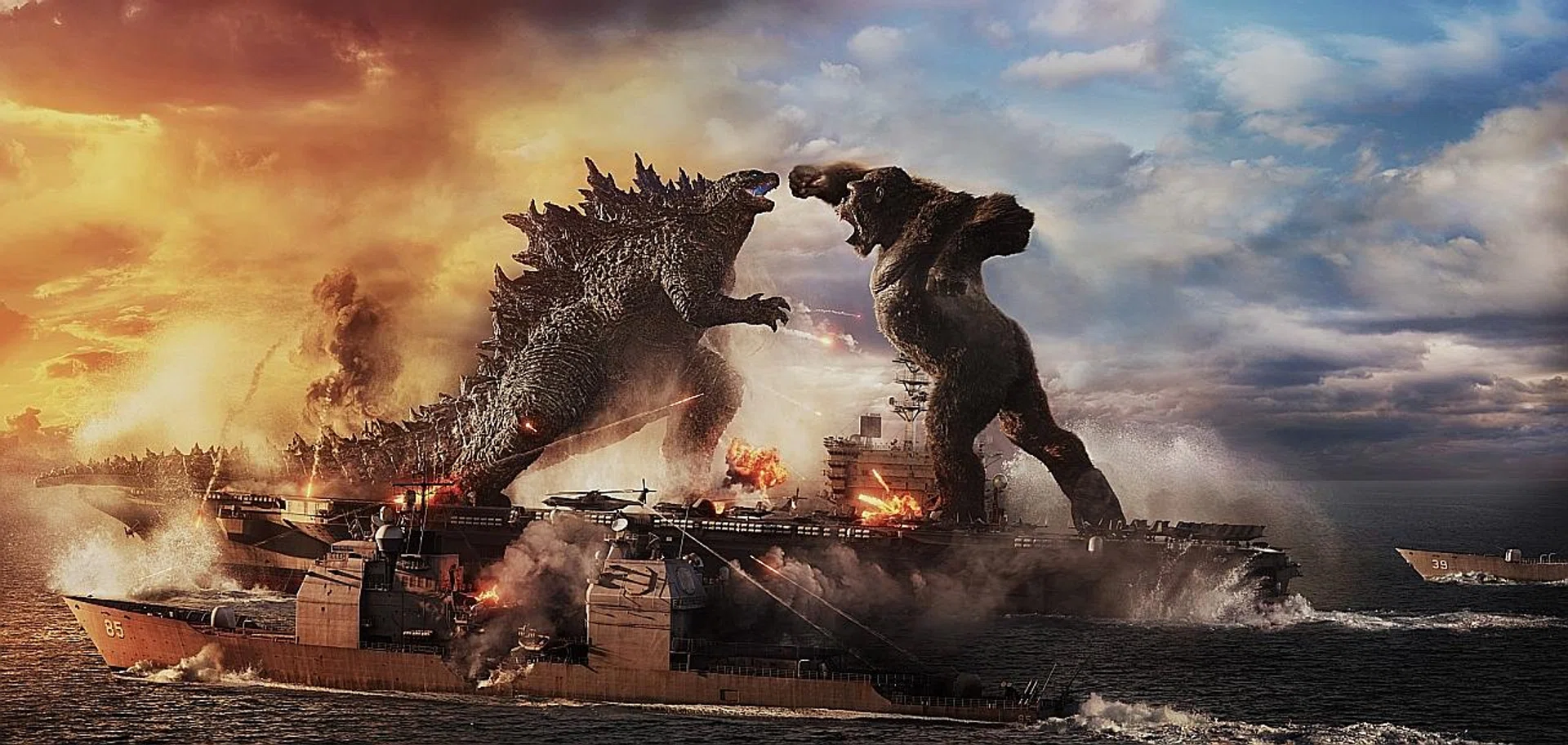 Godzilla Vs. Kong brings together two of cinema's iconic monsters and they are rightly treated as action stars in this latest instalment. 
