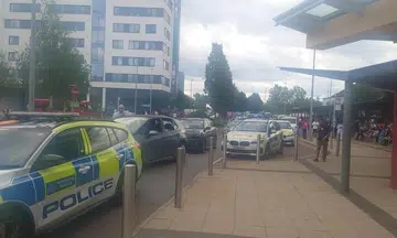 Man arrested after two stabbed at London hospital