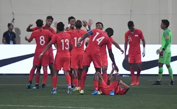 Shakir, Safuwan score as Singapore pip Palestine 2-1