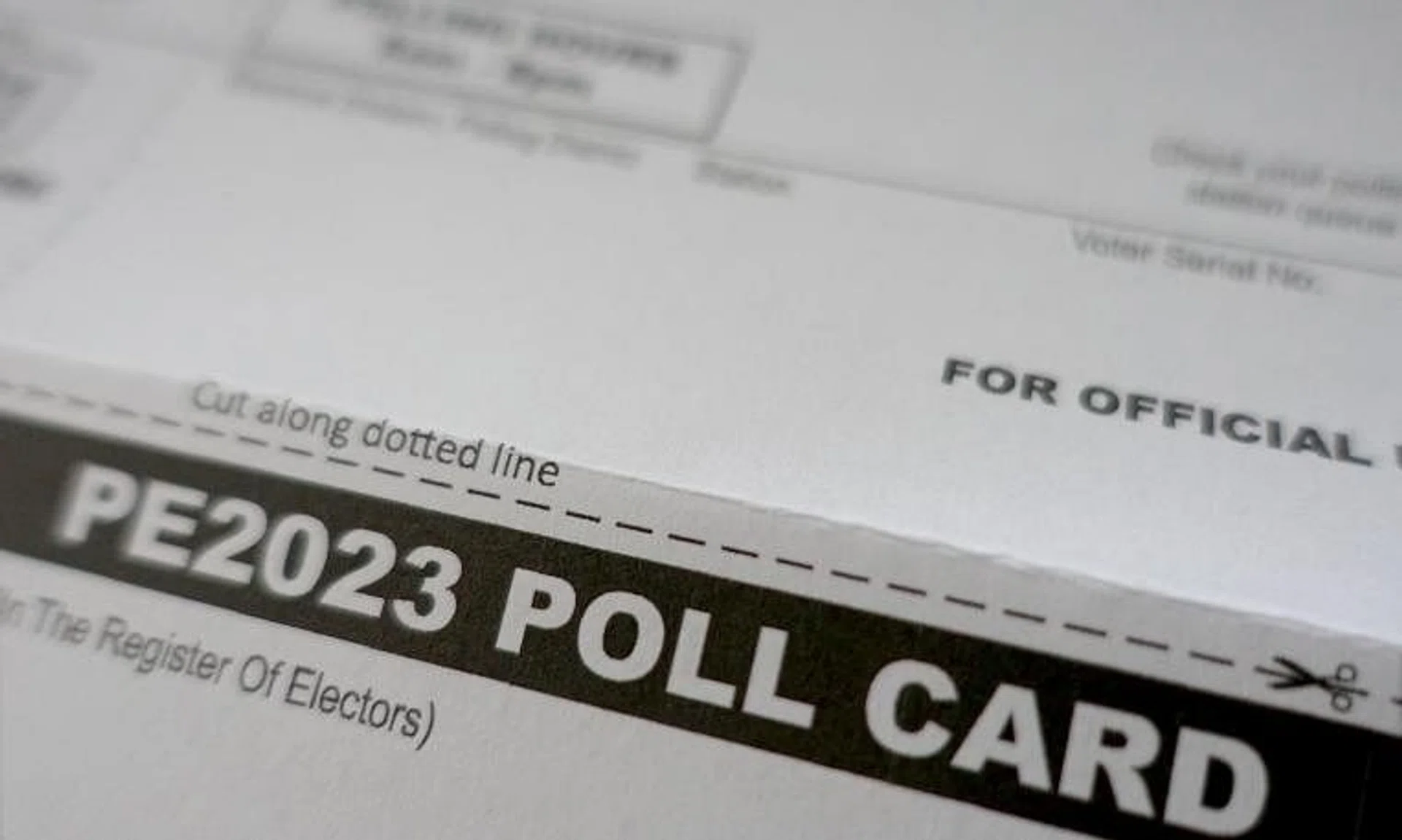 ELD and the printer will conduct joint checks to ensure that all test print poll cards are destroyed before the production of actual poll cards.
