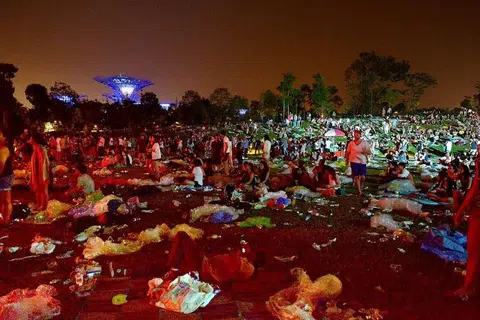 Festival fan: Yes to music, no to mess