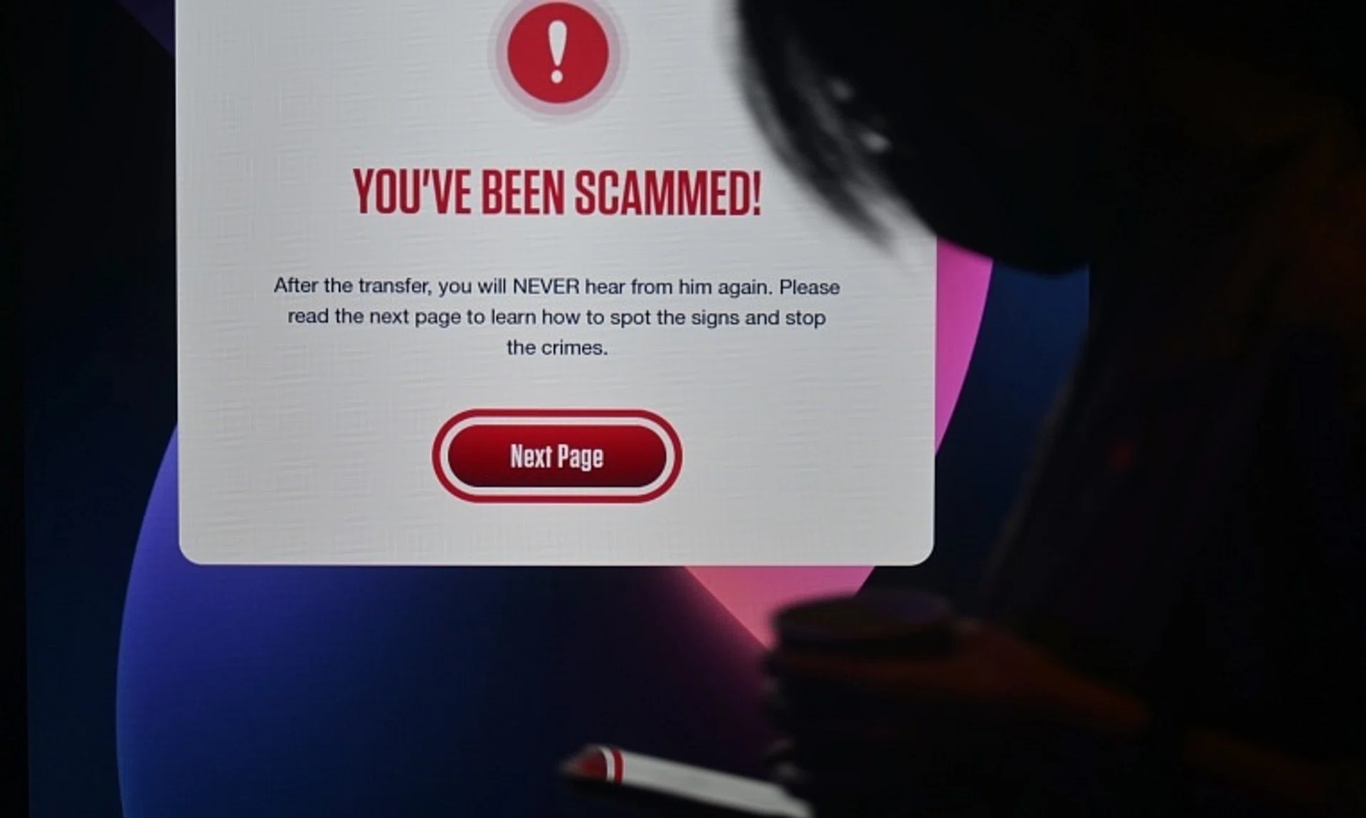 Since early September, the police have received numerous reports of scams involving the impersonation of bank and government officials.