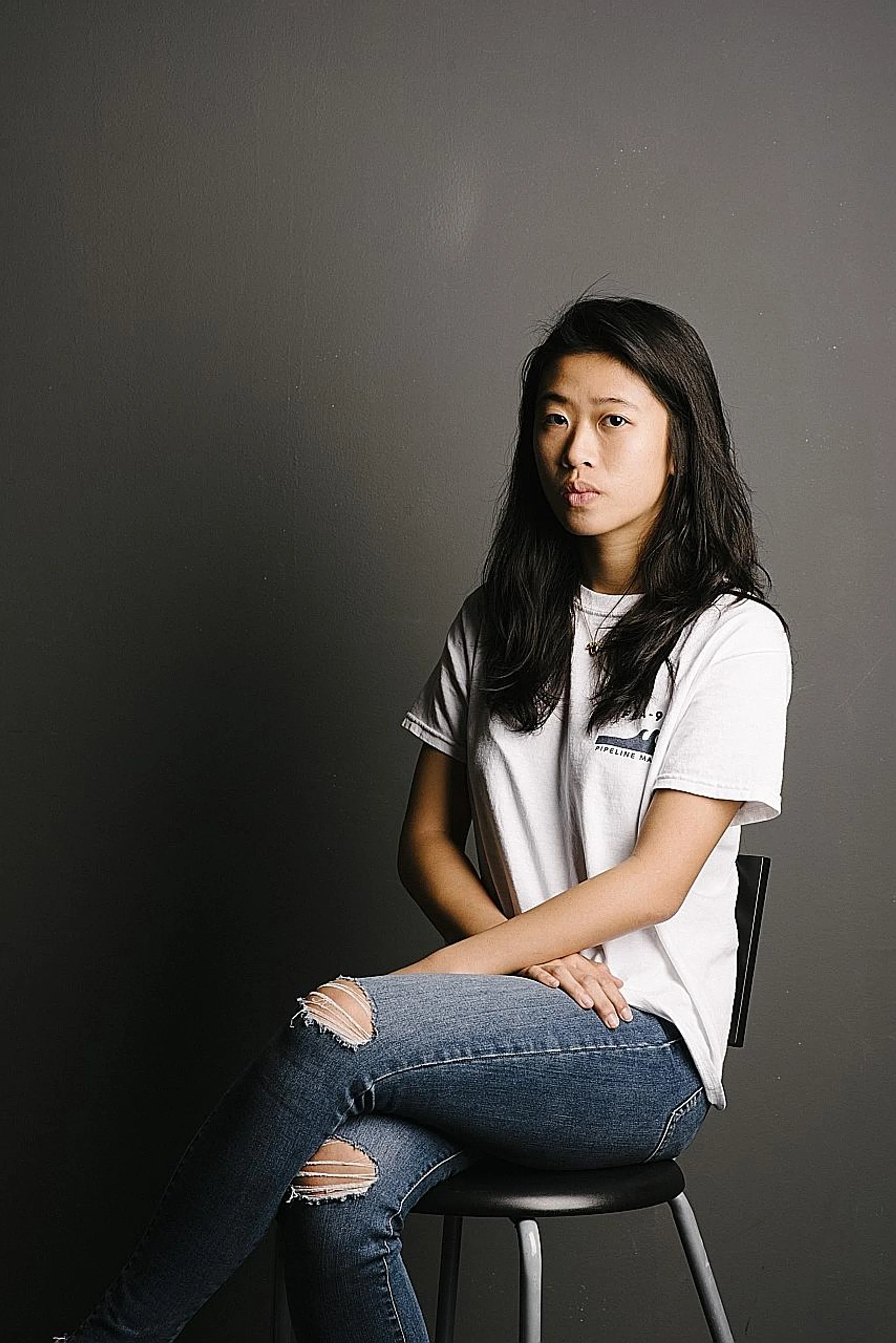 “If you fall silent, and you don’t talk about it, nobody will understand how you feel.” – Miss Gia Lim (above) on being a victim of image-based sexual abuse