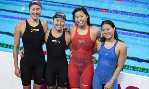 Quah and Sim sisters earn historic swimming relay spot at Paris Olympics