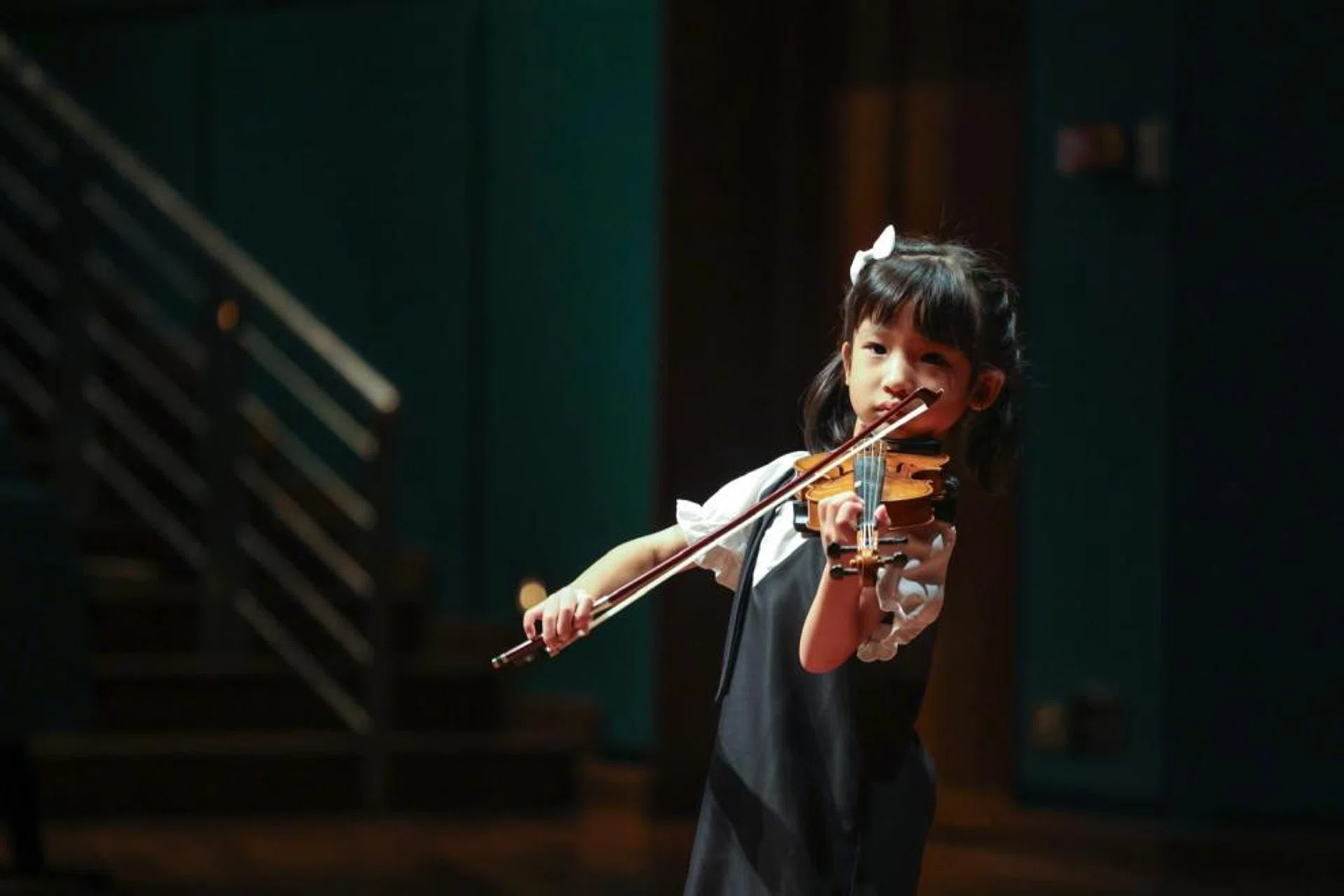 Leanne Loh started learning to play the violin when she was three years old.