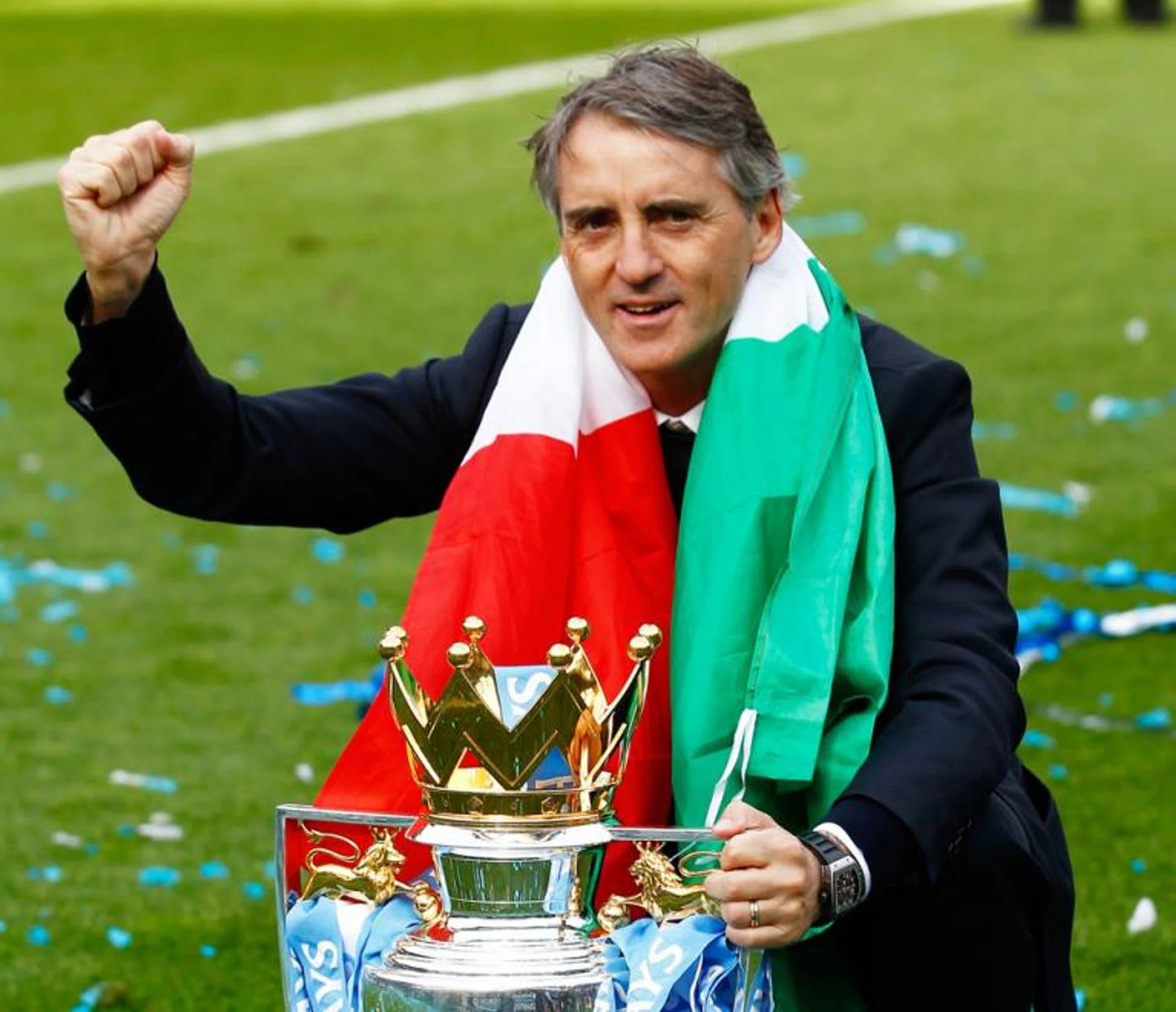 Roberto Mancini in 2012