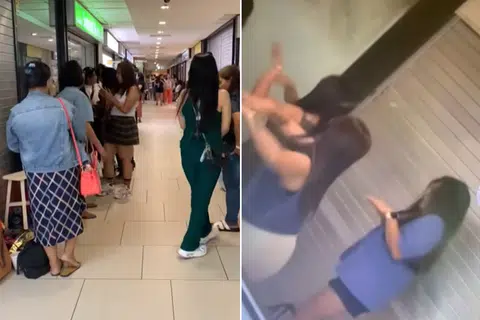 Domestic helper gatherings at Lucky Plaza draw customers and complaints