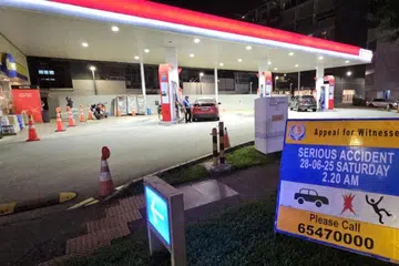 77-year-old petrol station worker dies after being hit by reversing car at Geylang Esso