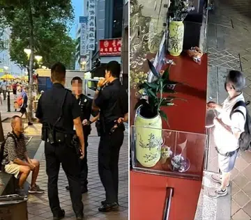 Man caught stealing from temple after couple stage stake-out