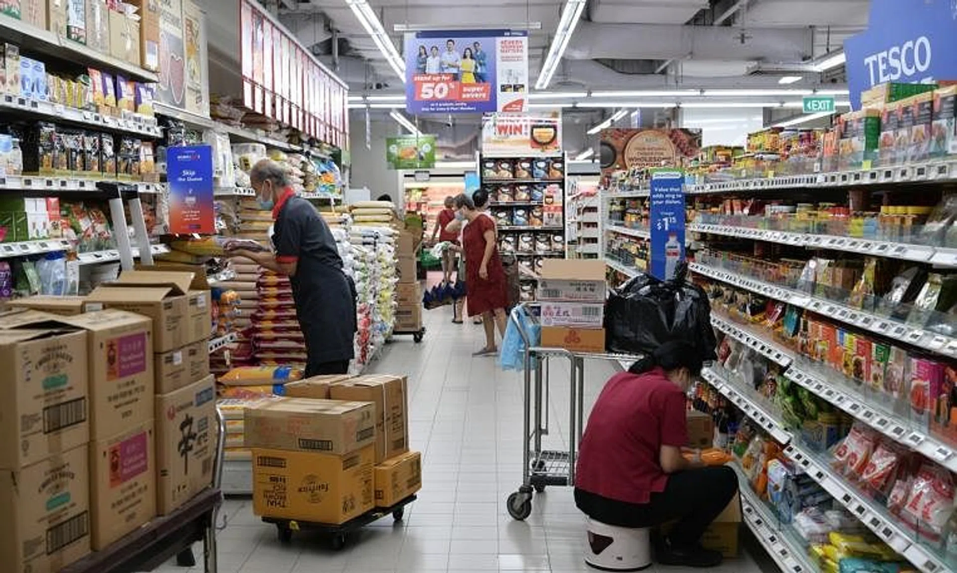 The move is expected to benefit more than 10,000 non-executive staff across FairPrice Group's businesses, which include FairPrice supermarkets.