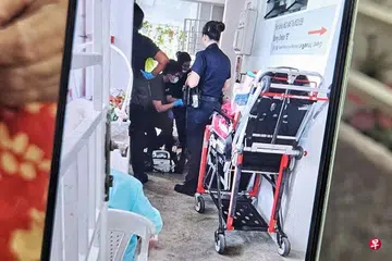 Stepfather and stepson arrested after fight spills into Yishun flat corridor