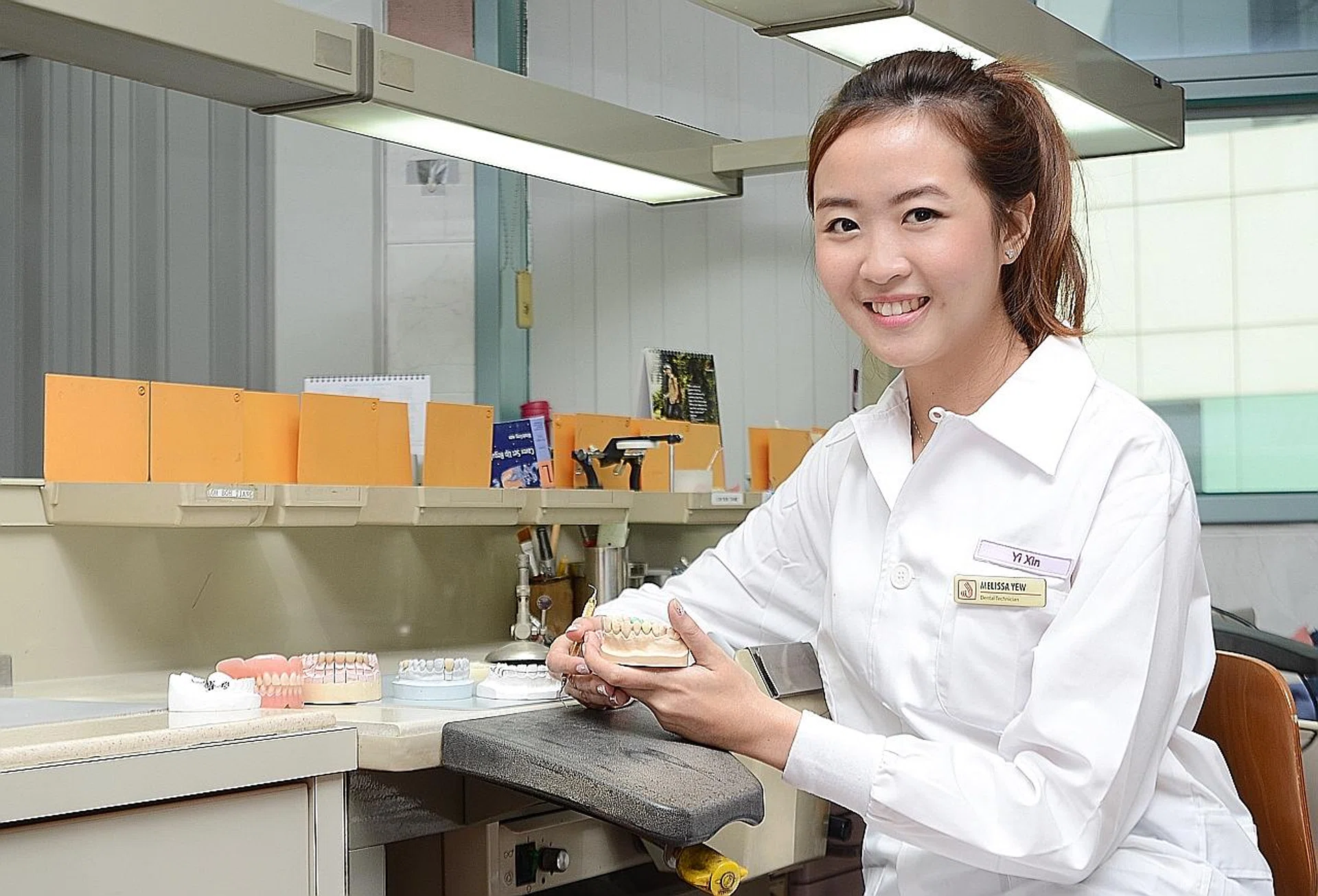 National Dental Centre Singapore dental technician Melissa Yew
