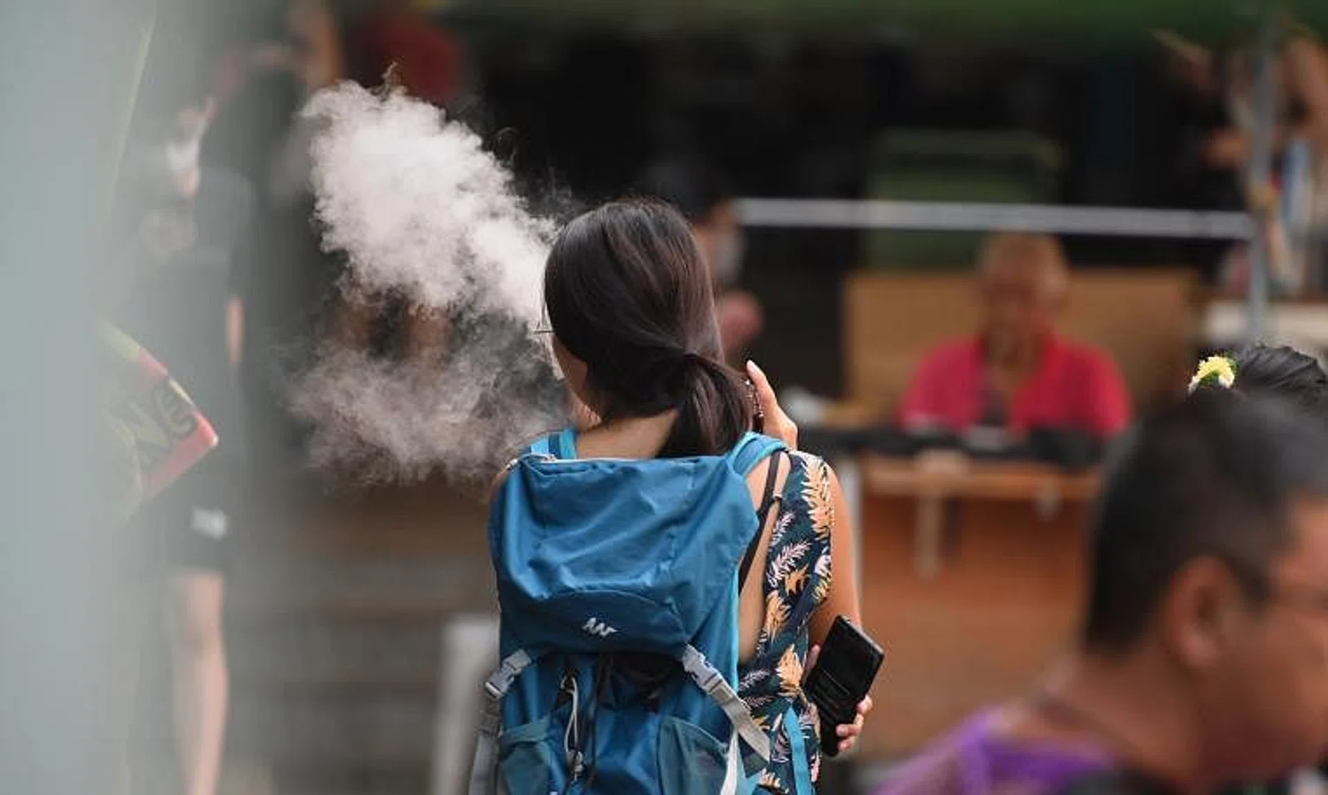 Vaping has been banned in Singapore since 2018. 