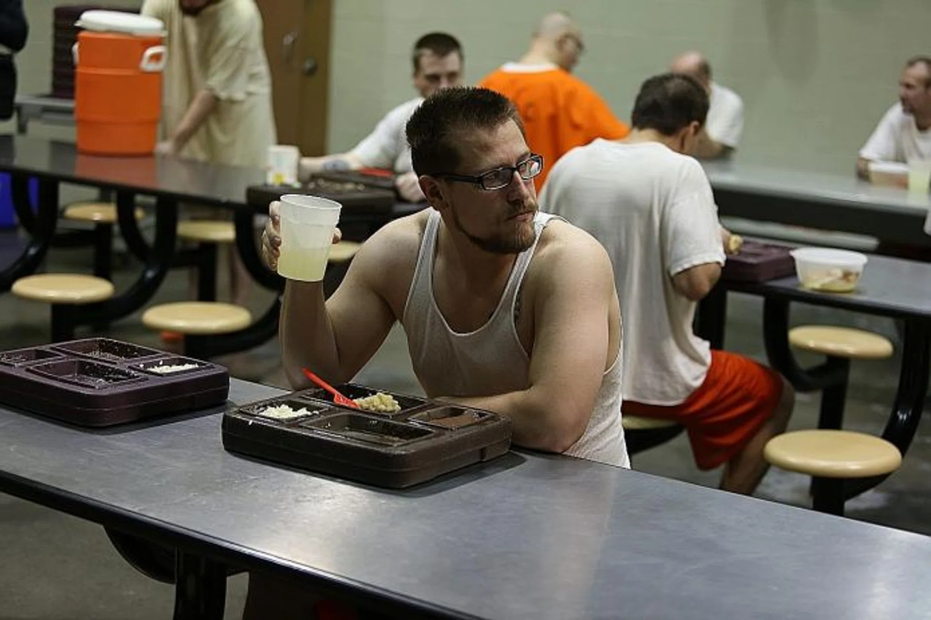 THE 'PRISONER': Zac, who appears in the reality show, 60 Days In.