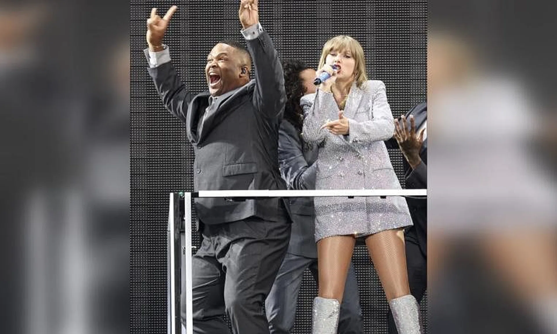 Kameron Saunders has been tasked with dropping a spot of Singlish into Taylor Swift’s concerts in Singapore.