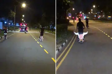 Video of errant e-scooter riders in Woodlands goes viral