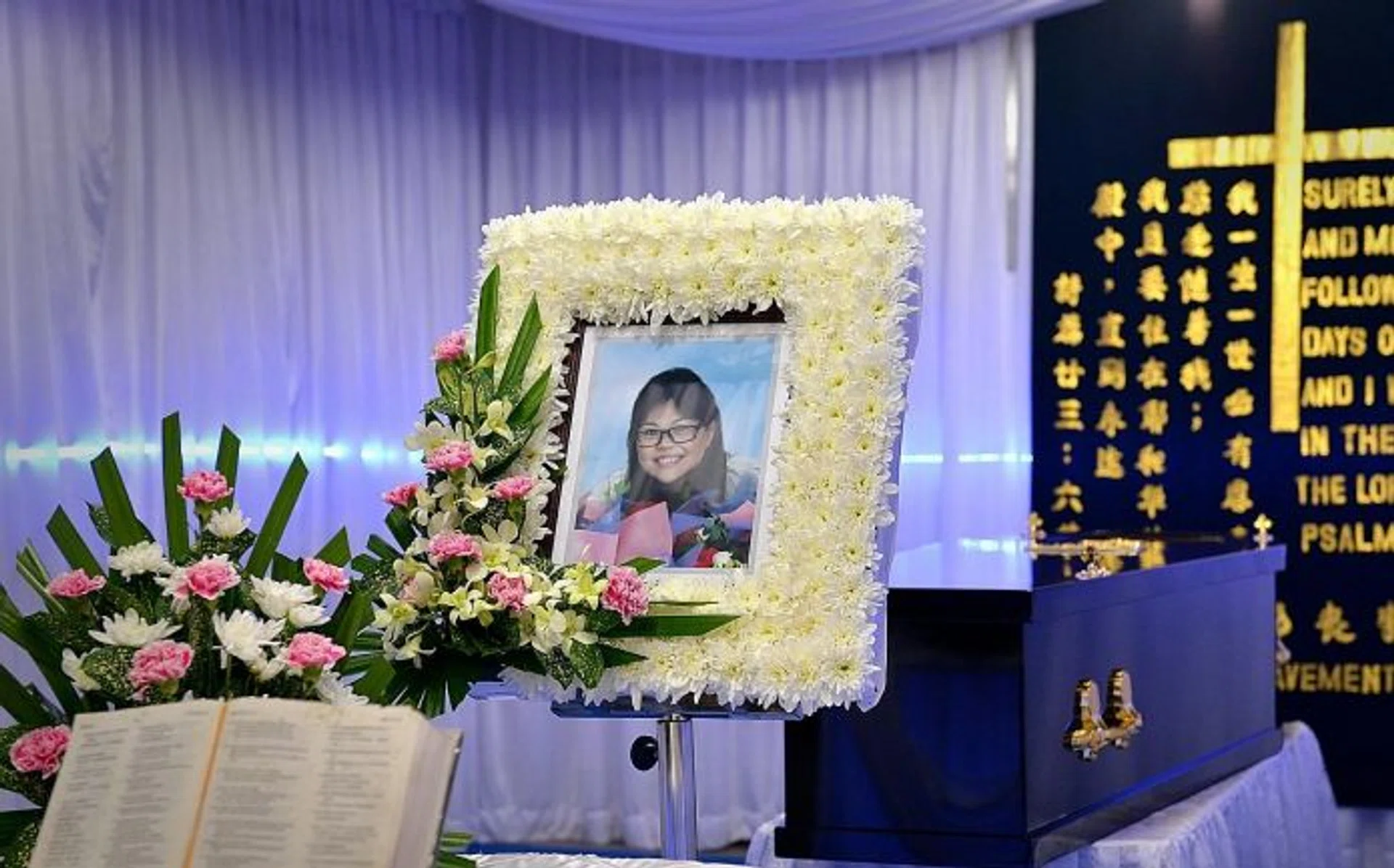 DEAD: Madam Lau Lee Kiau was riding pillion on her boyfriend’s motorcycle when the accident occurred.