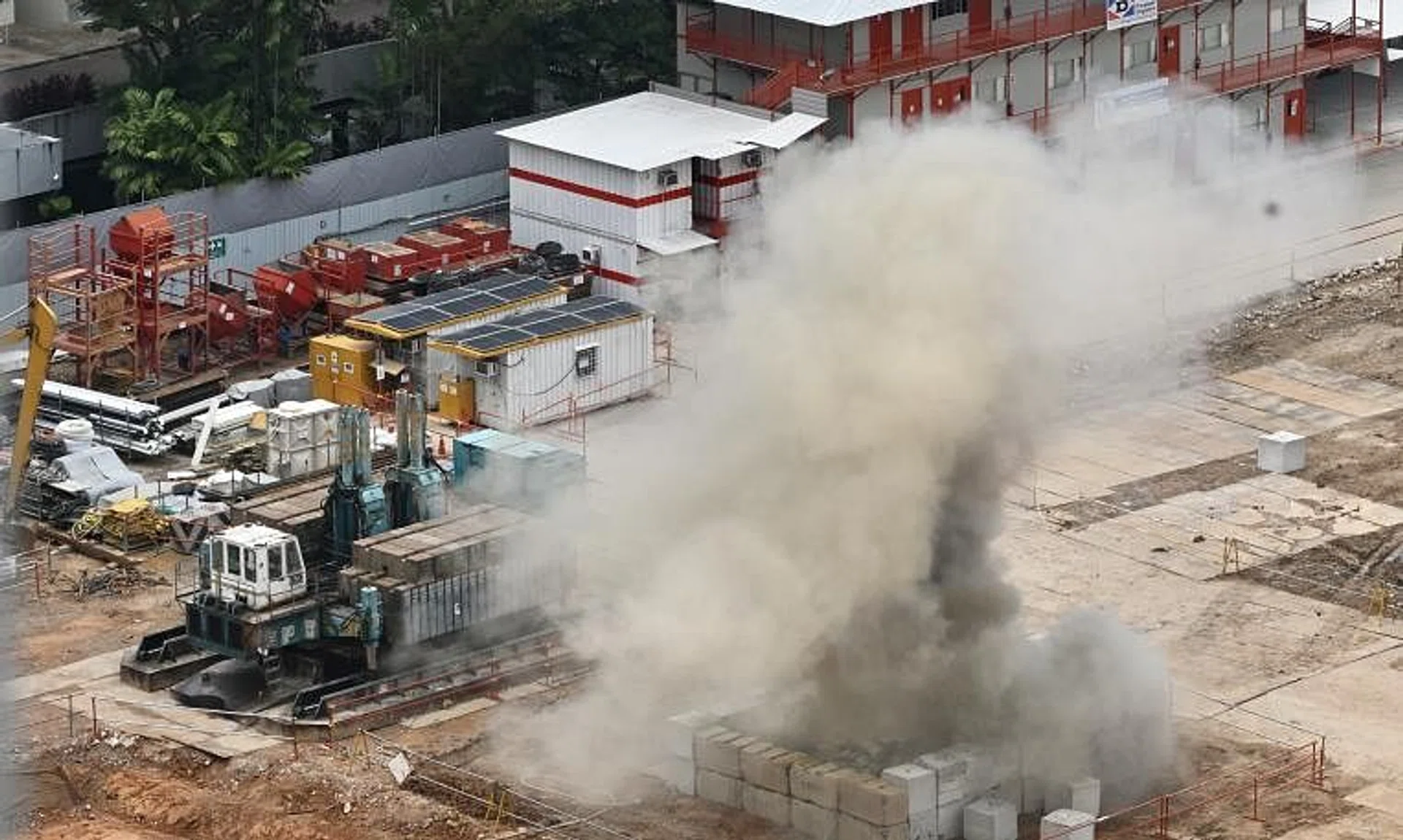 The 100kg World War II bomb was safely detonated on Tuesday.