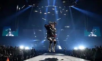 Pop star Billie Eilish performs to crowd of 30,000 at National Stadium